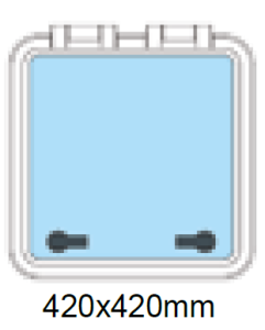 Luk flushline 420 x 420   80506000