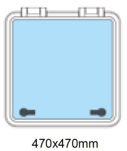 Luk flushline 470 x 470    80508000