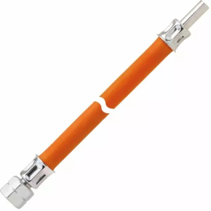 Wąż gazowy 1/4 LH-UM x RST 8 x 2000 PS 10 bar
