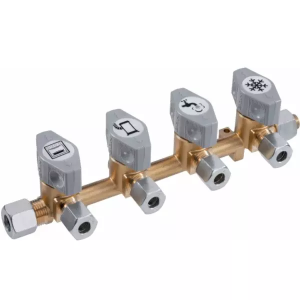 Zawór szybkozamykający RVS 8 x 4 x RVS 8 stal